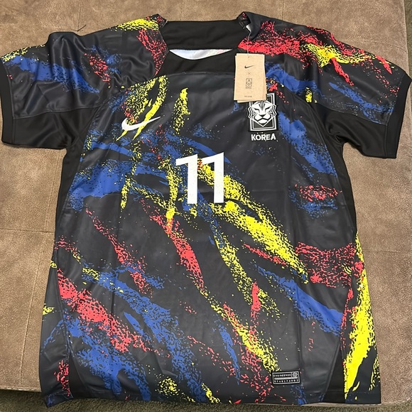 2022 - 23 South Korea Away Soccer Jersey NWT Nike Dri-Fit - Picture 1 of 11